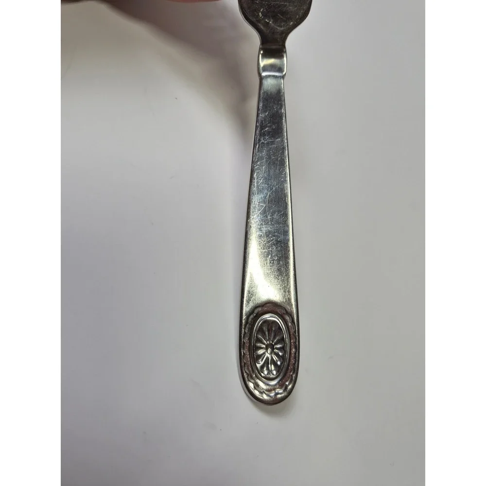 Ralph Lauren 1995 Stainless Steel Dinner Fork Medallion Sunburst Telluride vtg